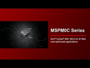 Compact MCU MSPM0C for cost-optimized applications