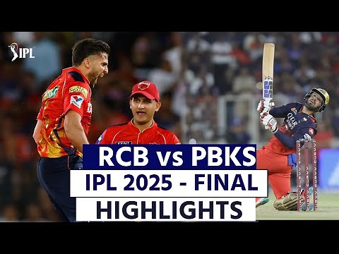 PBKS vs RCB IPL Final 2025 Highlights : Punjab Kings vs Royal Challengers Bengaluru Match Highlights