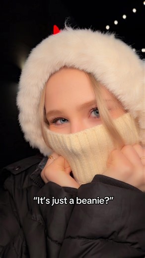 The perfect beanie for anti-socials 😩❄️