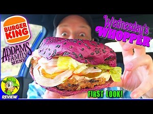 Burger King® Wednesday's WHOPPER® Review 🍔👑🟣🏚️ First Look! 😱 Peep THIS Out! 🕵️‍♂️