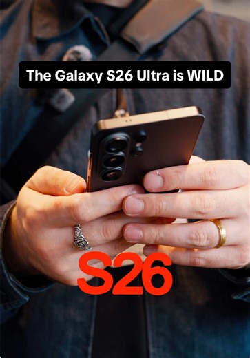 Introducing the ALL NEW Samsung Galaxy S26 - you have to “SEE” it to believe it 😉👀 #Galaxyunpacked #S26 #S26ultra