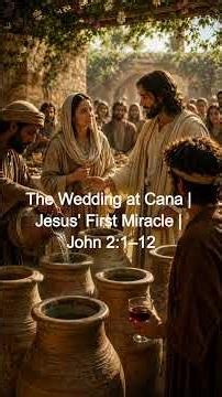 Episode-4: The Wedding at Cana | Jesus’ First Miracle | John 2:1–12 #storytimewithabhi