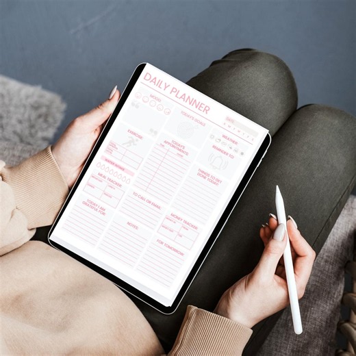 Daily Planner Printable PDF, , Daily Schedule Planner, to Do List Planner, Goal Tracker, Productivity Planner, Instant Download - Etsy