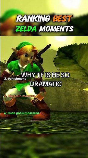 Ranking Funniest The Legend of Zelda Moments