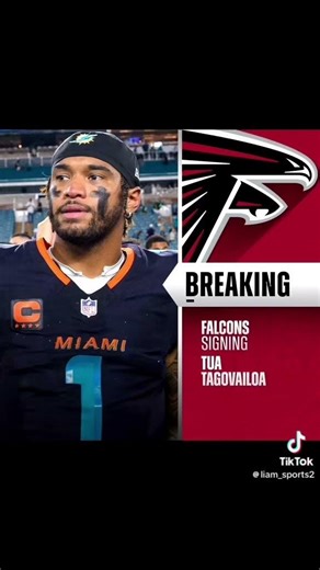 Atlanta Falcons sign Tua Tagovailoa ￼