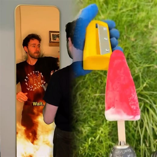 i bought a mirror that reflects into an alternate universe #loop