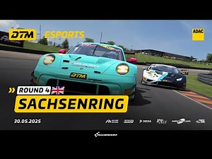 Live: Round 4 Sachsenring 🔥 | DTM eSports 2025