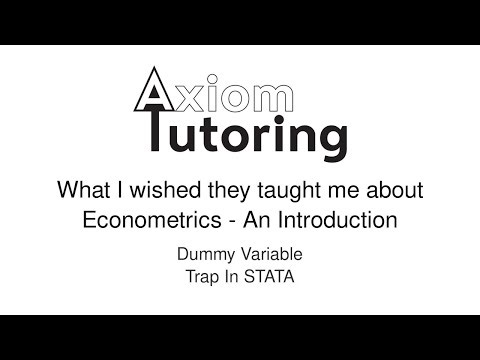 120 Dummy variable trap in STATA