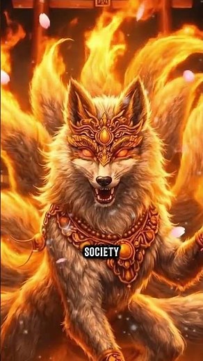 KITSUNE — The Fox Spirit of Transformation #japanesefolklore #yokai #foxspirit #mythology
