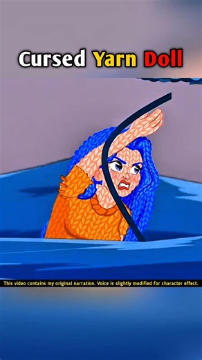 Cursed Yarn Doll👻🧶#shorts #animation #english