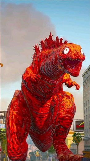 Shin Godzilla 3rd Form - GTA 5 Mods #godzilla #gta5mods #shingodzilla