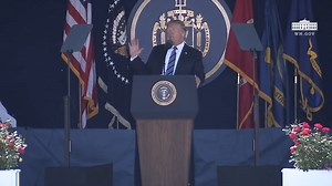 Trump talks to Naval Academy grads on how to pronounce Nevada