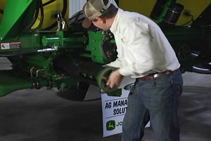 John Deere 1910 Commodity Cart Calibration
