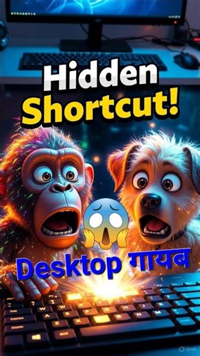 1 Shortcut = Full Control 😎 | Computer Funny Reel #windows11