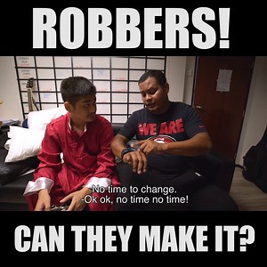 4.8K views · 32 reactions | Abang and Ah Beng attempts a robbery but knowing them, it'll be a misadventure more than anything else! | Happy-TV | Facebook