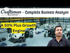 Craftsman Automation - A High Growth High PE Stock|Moving Up In The Value Chain|Craftsman Stock News