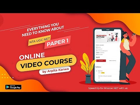 UGC NET Paper 1 Video Course: Kickstart your UGC NET preparation with us