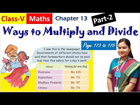 Ways to Multiply and Divide (Part 2) / NCERT Class 5 Maths Chapter 13 Explained in Hindi & English