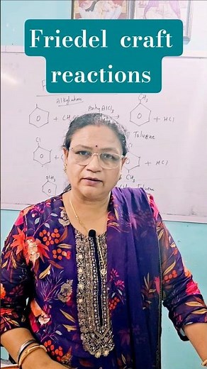 Friedel-Crafts Alkylation in 60 Seconds! | Organic Reaction Shorts#trending #ytshorts #ytshorts