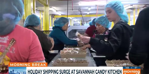 Holiday shipping surge underway at Savannah Candy Kitchen