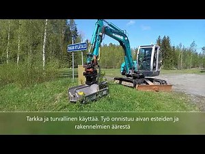 FAE PML/EX kelamurskain alle 8t kaivinkoneisiin