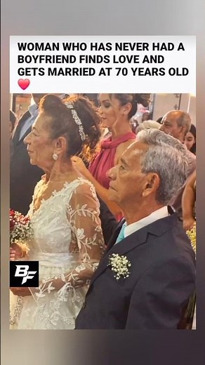 First kiss at 70 years old 🤯