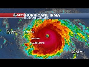 Hurricane Irma path and latest on category 5 storm