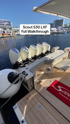 Do they get much nicer than this??? The Scout 530 LXF is an amazing Center Console / Yacht. Here is the full tour. Enjoy! #CenterConsolesOnly #scoutboats #boatlife #yacht