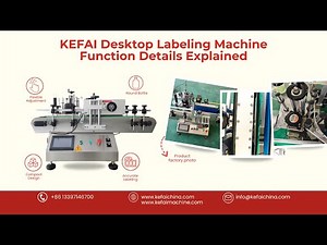 How to Use a Desktop Labeling Machine | Setup & Operation Tutorial