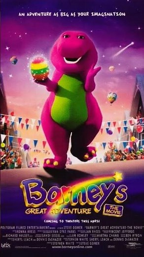 Happy 27th anniversary to Barney's Great Adventure The Movie (1998)