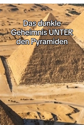 Alle schauen nach oben zu den Spitzen der Pyramiden, doch das wahre Rätsel liegt tief in der Erde. Warum bauten die alten Ägypter kilometerlange Tunnel, Schächte in 30 Metern Tiefe und riesige unterirdische Labyrinthe? Ist die Pyramide nur die Spitze des Eisbergs? Erfahre, was die offizielle Archäologie verschweigt. #agypten #pyramiden #geheimnis #archäologie #geschichte