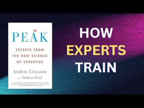 The Secret Behind Elite Performance PEAK by Anders Ericsson