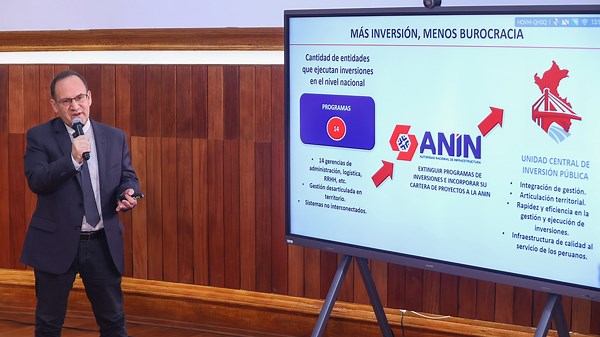 ANIN: Gobierno extingue 14 programas y pasarán a Unidad Central