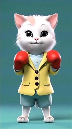 🥊cute cat the boxing🤠!! #shorts #ytshorts #bideshinibohugalepeusigharabuli