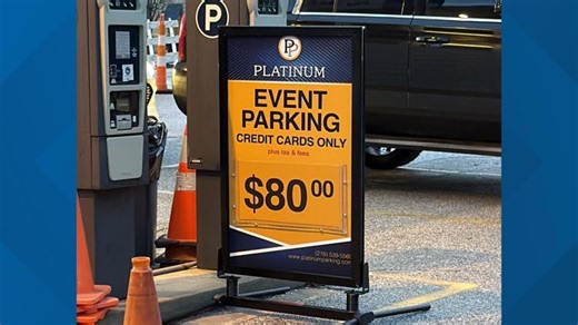 3News spots parking up to $80 in Cleveland ahead of Guardians' home opener at Progressive Field
