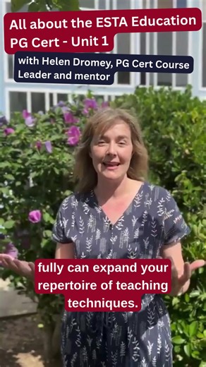 Modelling? Dissection? Copying? Scaffolding? Using technology and AI in teaching? How many of these teaching strategies do you use? ESTA Education course leader Helen Dromey talks us through Unit 1 of the PG Cert course. #musicteachersoftiktok #professionaldevelopmentforteachers #courses #lifelonglearning #musicteacher