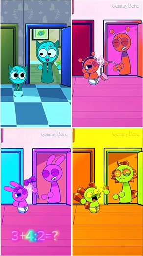 SPRUNKI Incredibox - Coffin Dance Song (COVER) Tiles hop step 💥⚡😍