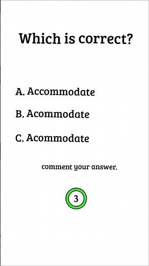 Can You Spot the Correct Spelling? ✍️