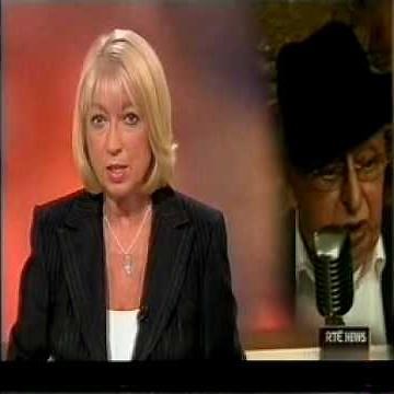 Ronnie Drew The Last Session: A Fond Farewell on RTE News at 9