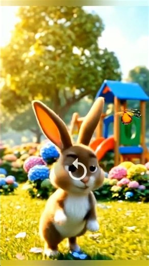 Baby Rabbit’s Fun Day at the Park 🛝 #cartoon #funnycartoon