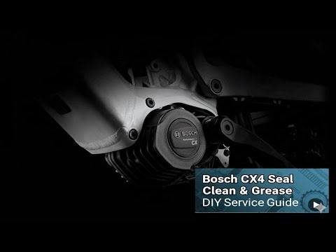 BOSCH CX4 - SEAL CLEAN AND GREASE MAINTETANCE #emtb #bosch #boschebike #ebikerepair