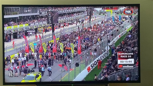 Lovely tribute today from Adelaide by Supercars for Allan. | Allan Moffat's 1969 Ford Trans-Am Mustang