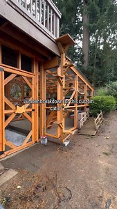 8.2K views · 421 reactions | Ever wonder how much lumber it takes to build a custom catio?  Choosing the right lumber is key, not only for the integrity and longevity of the structure, but also for your pets’ safety. That’s why we use cedar for our framing. It’s durable, naturally resistant, and pet-friendly.  Every board has a purpose, and every detail matters when you’re building a space meant to last. ✨ | The Catio Company | Facebook