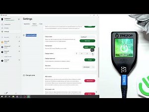 TREZOR Model T – How to Change Display Orientation