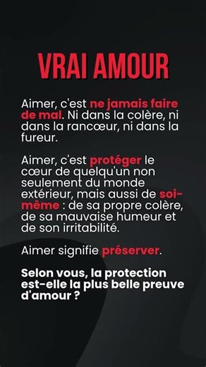 🤍 La vraie signification de l'amour #citations #motivation #citationsprofondes