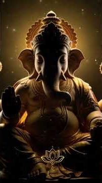 गजाननं भूतगणादि सेवितम् ✨ Ganesha Mantra for Peace, Wisdom