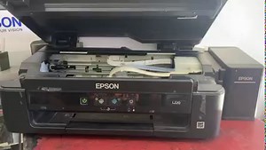 Manual head cleaning and nozzle check EPSON L220 | GJR Printer Repair