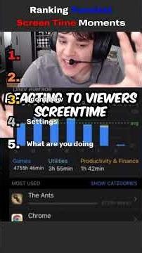 Ranking funniest screen time moments #funny #ranking
