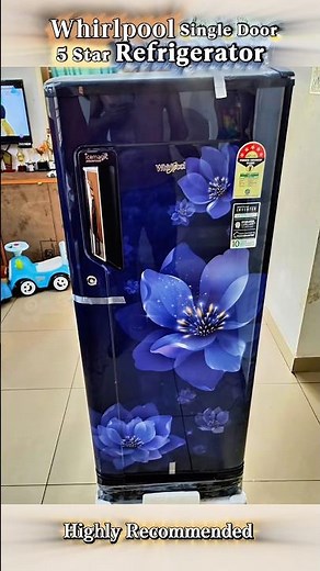 Whirlpool Single Door 5 Star Refrigerator | Highly Recommended #whirlpool #refrigerator