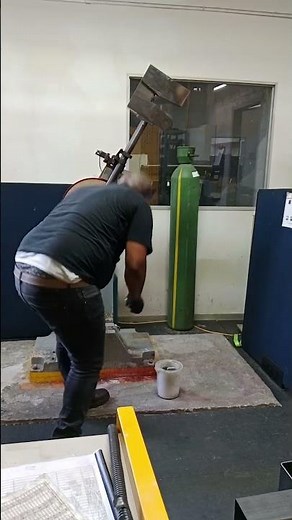 CHARPY IMPACT SAMPLE PREPARATION AND MECHANICAL TEST AT LOW TEMPERATURE IN MECHANICAL LABORATORY